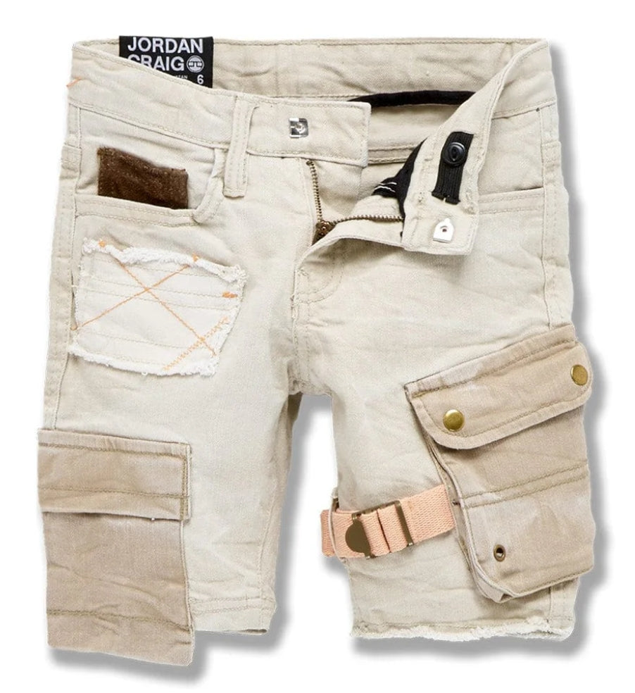 Kids Travis Cargo Shorts (Earth)