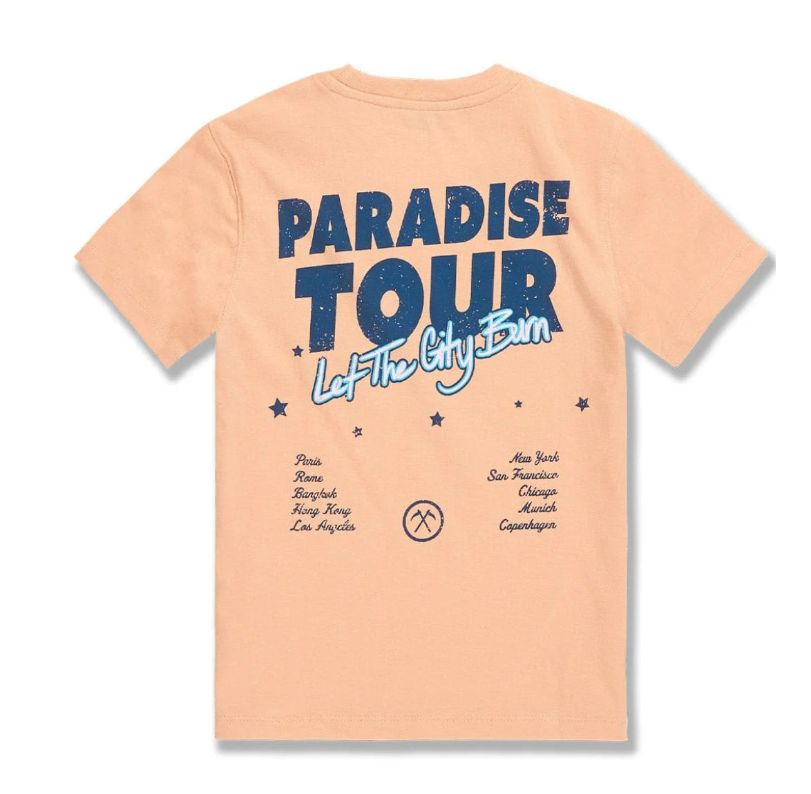 Kids Paradise Tour T-Shirt (Peach)
