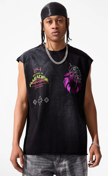 Lions Den Cut Off T-Shirt