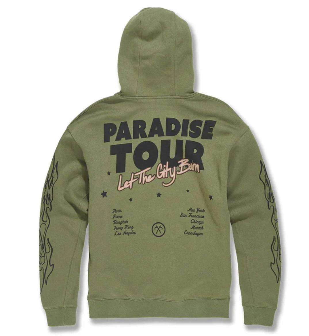 Jordan Craig Paradise Tour Hoodie and Stacked Pants Set