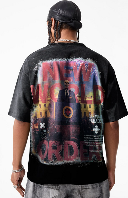 New World Order Boxy T-Shirt
