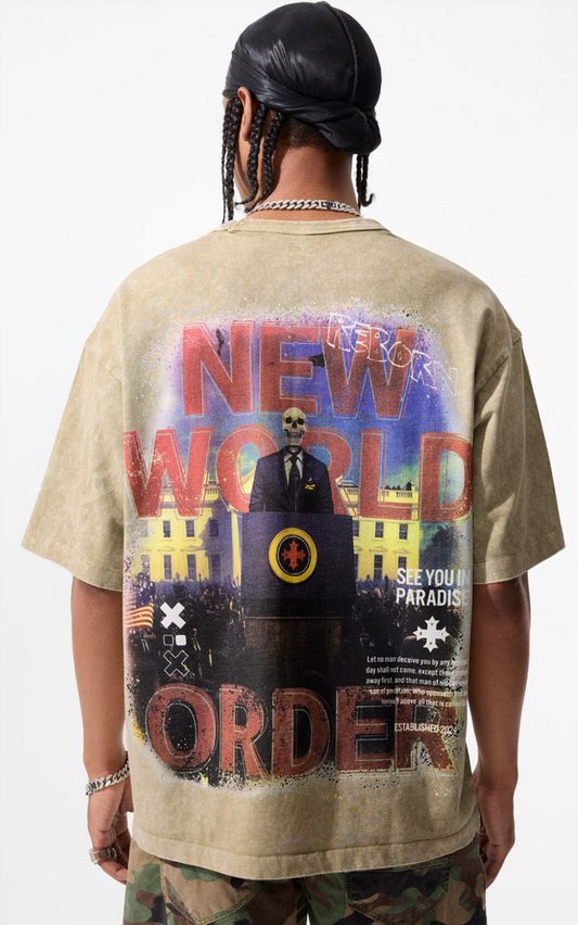 New World Order Boxy T-Shirt