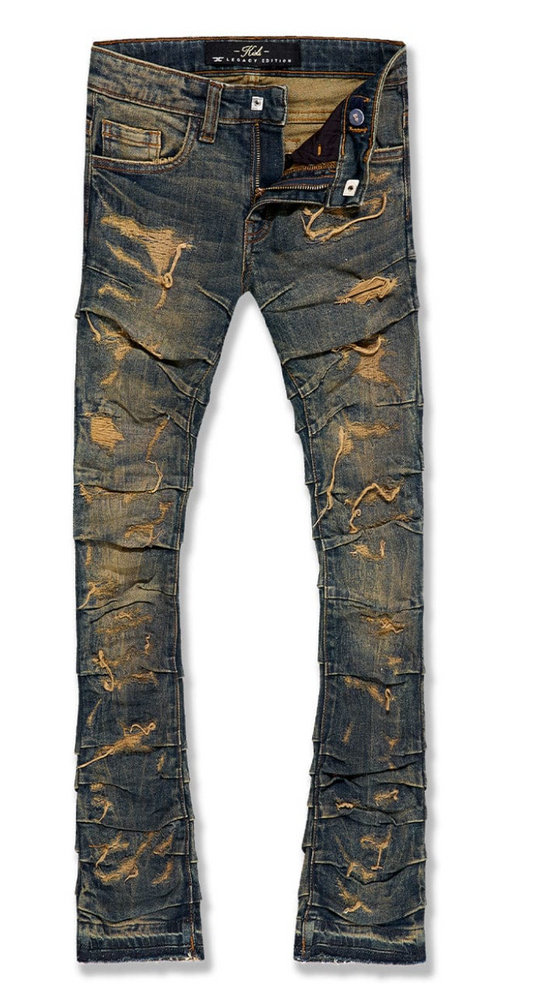 Tan denim Pants